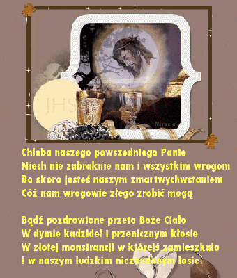 Chleba naszego powszedniego Panie. Niech nie zabraknie